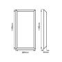 LED panel BLP30120 40W 30x120cm - Denní bílá