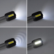 LED ruční nabíjecí svítilna, 150+150lm, Li-Ion, USB