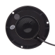 LED maják, 12-24V, 18x1W bílý, magnet, ECE R10