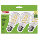 LED žárovka Filament A60 / E27 / 3,8 W (60 W) / 806 lm / teplá bílá