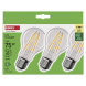 LED žárovka Filament A60 / E27 / 5 W (75 W) / 1 060 lm / teplá bílá
