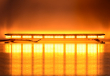 LED rampa 968mm, oranžová, 12-24V, 132xLED, ECE R65