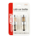 žárovka LED 12V-24V 21W BAU15s oranžová CANBUS 2ks