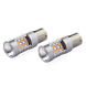 žárovka LED 12V-24V 21W BAU15s oranžová CANBUS 2ks