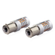 žárovka LED 12V-24V 21W BAU15s oranžová CANBUS 2ks
