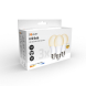 ECOLUX LED žárovka 3-pack, klasický tvar, 12W, E27, 3000K, 270°, 1080lm, 3ks v balení