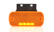 světlo poziční W128 LED vč. odrazky oranž (OSV108)