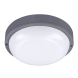 Solight LED venkovní osvětlení kulaté, 20W, 1500lm, 4000K, IP54, 20cm, šedá barva