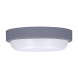 Solight LED venkovní osvětlení kulaté, 13W, 910lm, 4000K, IP54, 17cm, šedá barva