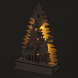 Vánoční dekorace Dekor. les 24,5cm RXL 461 5 LED RETLUX