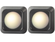 RGB LED lampy + dálkové ovládání, 2 lampy, černá
