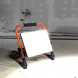 LED reflektor se sklopným stojanem, 50W, 4500lm, 4000K, kabel se zástrčkou, IP65