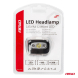 Čelovka LED 3W 1200mA dobíjecí 180 lum