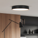 LED osvětlení s dálkový ovladačem, 36W, 2300lm, 30cm, změna chromatičnosti, stmívatelné, černá