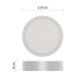 LED přisazené svítidlo NEXXO, kruhové, bílé, 12,5W, neutrální bílá