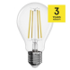LED žárovka Filament A60 / E27 / 7,5W (75 W) / 1 055 lm / teplá bílá