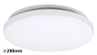 LED stropní svítidlo Rob 1x20W | 1400lm | 3000K - průměr 29cm, bílá