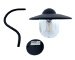 HOME decor LED solární světlo HD 300 - černá TRIXLINE