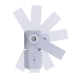 LED venkovní reflektor Pro+2, 100W, 15000lm, 4000K, IP65, šedá
