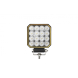Světlomet LED pracovní čtvercový 12-24V 16x LED