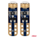 2ks LED 12V 1,2W W2x4,6d zelená 1xLED 3030