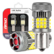 LED žárovka sada 12V/24V 21W BA15s čirá CANBUS