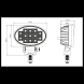 Světlomet LED pracovní oválný 12-24V 13x LED