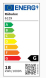 LED koupelnové svítidlo nad zrcadlo John 1x18W | 1300lm | 4000K | IP44 - chrom