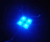 Modul: LED Barva: modrá 9lm 12VDC 120° Poč.diod: 4 20mA