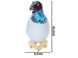 Dinosauří vejce noční světlo RGB LED