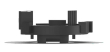 Adapter k LED  H7 typ H