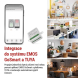 GoSmart modul spínací IP-2102SZ, ZigBee, 2-kanálový