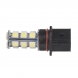 LED žárovka 12V s paticí P13W 18LED/3SMD