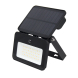 Solight LED solární světélko se senzorem, 6W, 660lm, 3CCT, Li-Ion, černá
