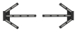 LED přídavné světla směrová 12-24V, 608mm, ECE R65