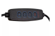 Stolní lupa, 32 LED, USB, bílá, Izoxis 23894