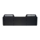 4x PREDATOR 6x4W LED pod SPZ, 12-24V, modrý, ECE R65