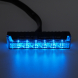 PROFI SLIM výstražné LED světlo vnější, do mřížky, červeno-modrý, 12-24V, ECE R10