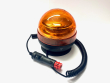 maják LED magnetický 12V-24V oranžový 45 LED