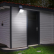 Solight LED solární osvětlení se senzorem, 11W, 1200lm, 3 CCT, Li-Ion, černá