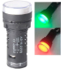 Kontrolka 230V LED 19mm AD16-22SS, červená+zelená