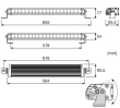 Světlomet dálk. LED 12-24V OSRAM FX500-CB SM GEN