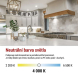 LED žárovka Classic MR16 / GU10 / 3 W (40 W) / 535 lm / Neutrální bílá