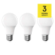 LED žárovka Classic A60 / E27 / 7 W  (60 W) / 806 lm / teplá bílá set 3ks