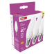 LED žárovka Classic svíčka / E14 / 4,2 W (40 W) / 470 lm / teplá bílá set 3ks