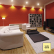 LED žárovka Classic MR16 / GU10 / 3 W (32 W) / 345 lm / teplá bílá set 3ks