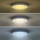 LED osvětlení s dálkový ovladačem Grey, 60W, 4200lm, 49cm, změna chromatičnosti, stmívatelné