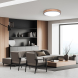 LED osvětlení s dálkový ovladačem Iron Oak, 60W, 4200lm, 51cm, změna chromatičnosti, stmívatelné