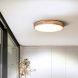 LED osvětlení s dálkový ovladačem Solid Oak, 48W, 3360lm, 39cm, změna chromatičnosti, stmívatelné