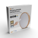 LED osvětlení s dálkový ovladačem Solid Oak, 60W, 4200lm, 51cm, změna chromatičnosti, stmívatelné